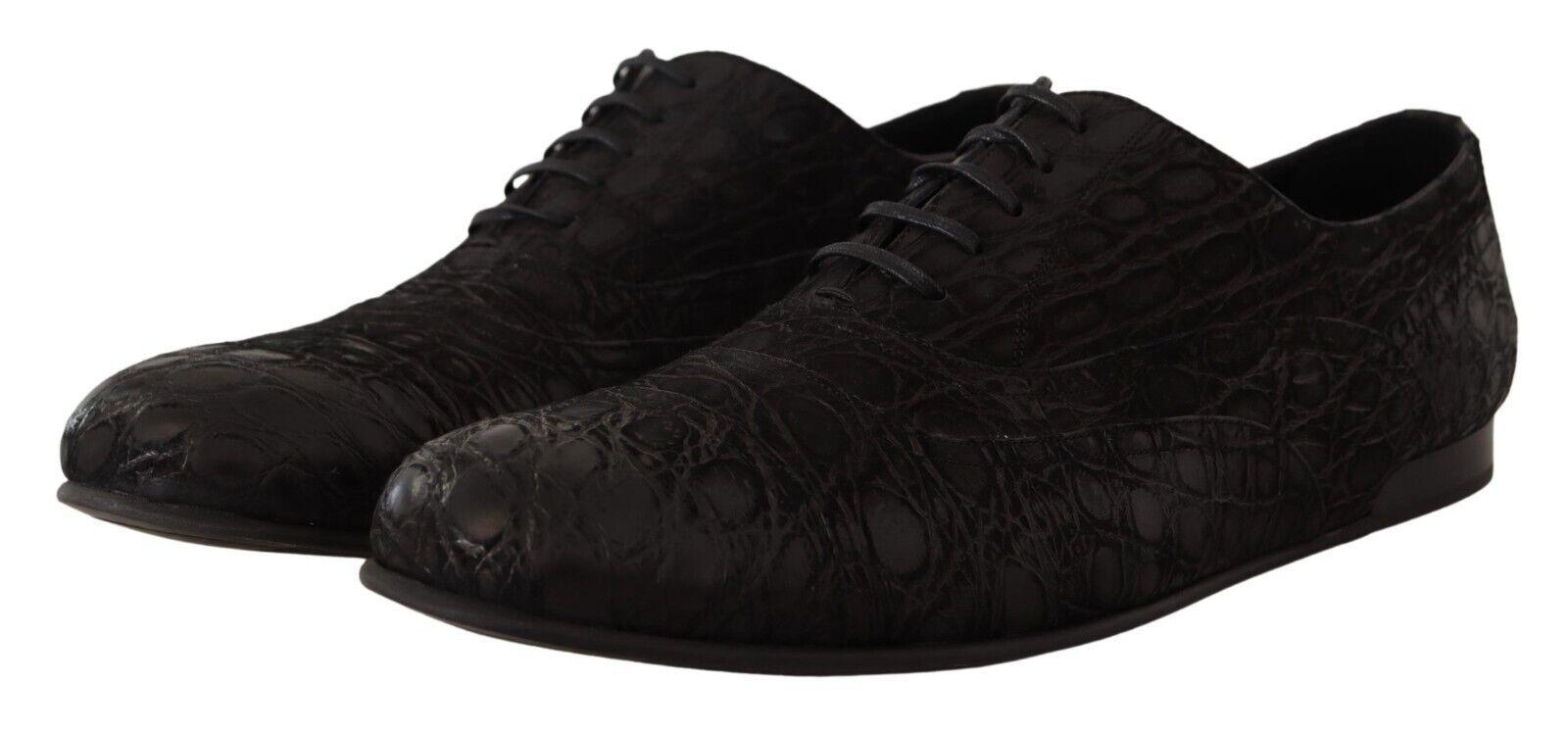 Dolce & Gabbana Elegant Exotic Leather Oxford Shoes - Arichezz.store