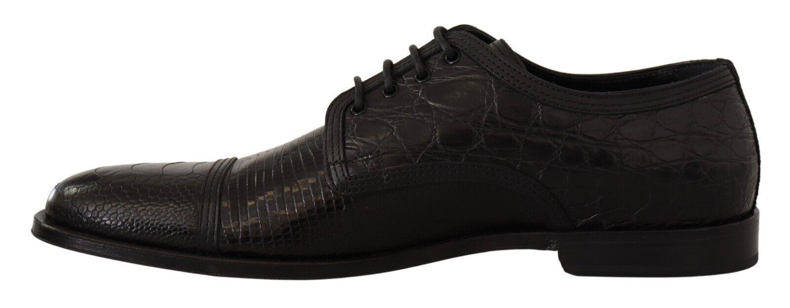 Dolce & Gabbana Exotic Leather Formal Lace-Up Shoes - Arichezz.store