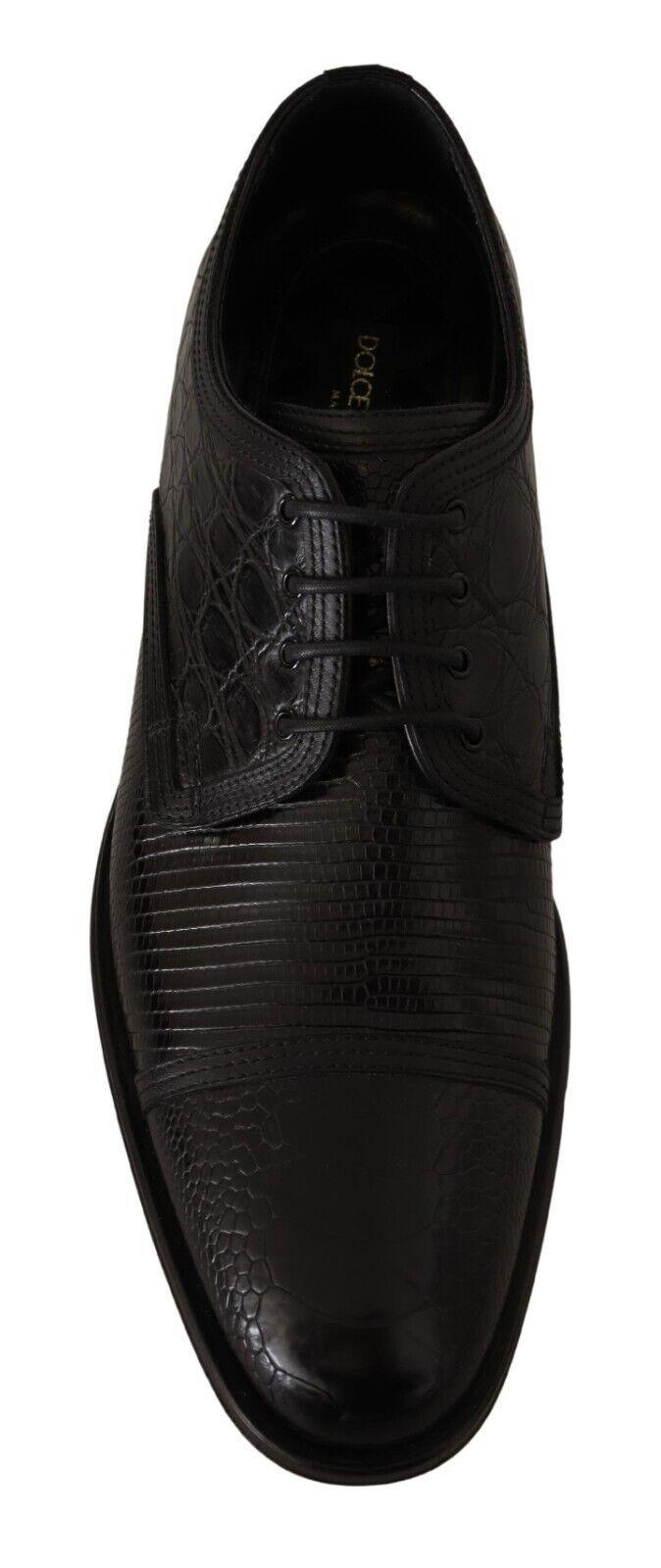 Dolce & Gabbana Exotic Leather Formal Lace-Up Shoes - Arichezz.store