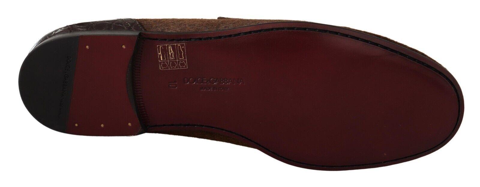 Dolce & Gabbana Exquisite Exotic Leather Loafers - Arichezz.store