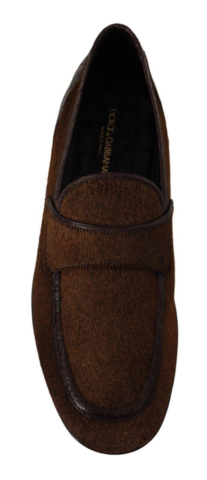 Dolce & Gabbana Exquisite Exotic Leather Loafers - Arichezz.store