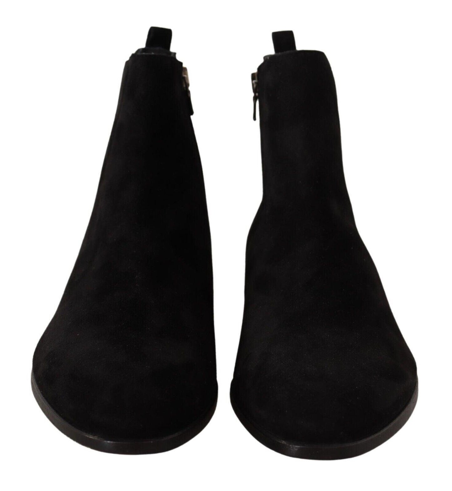 Dolce & Gabbana Elegant Suede Leather Chelsea Boots - Arichezz.store