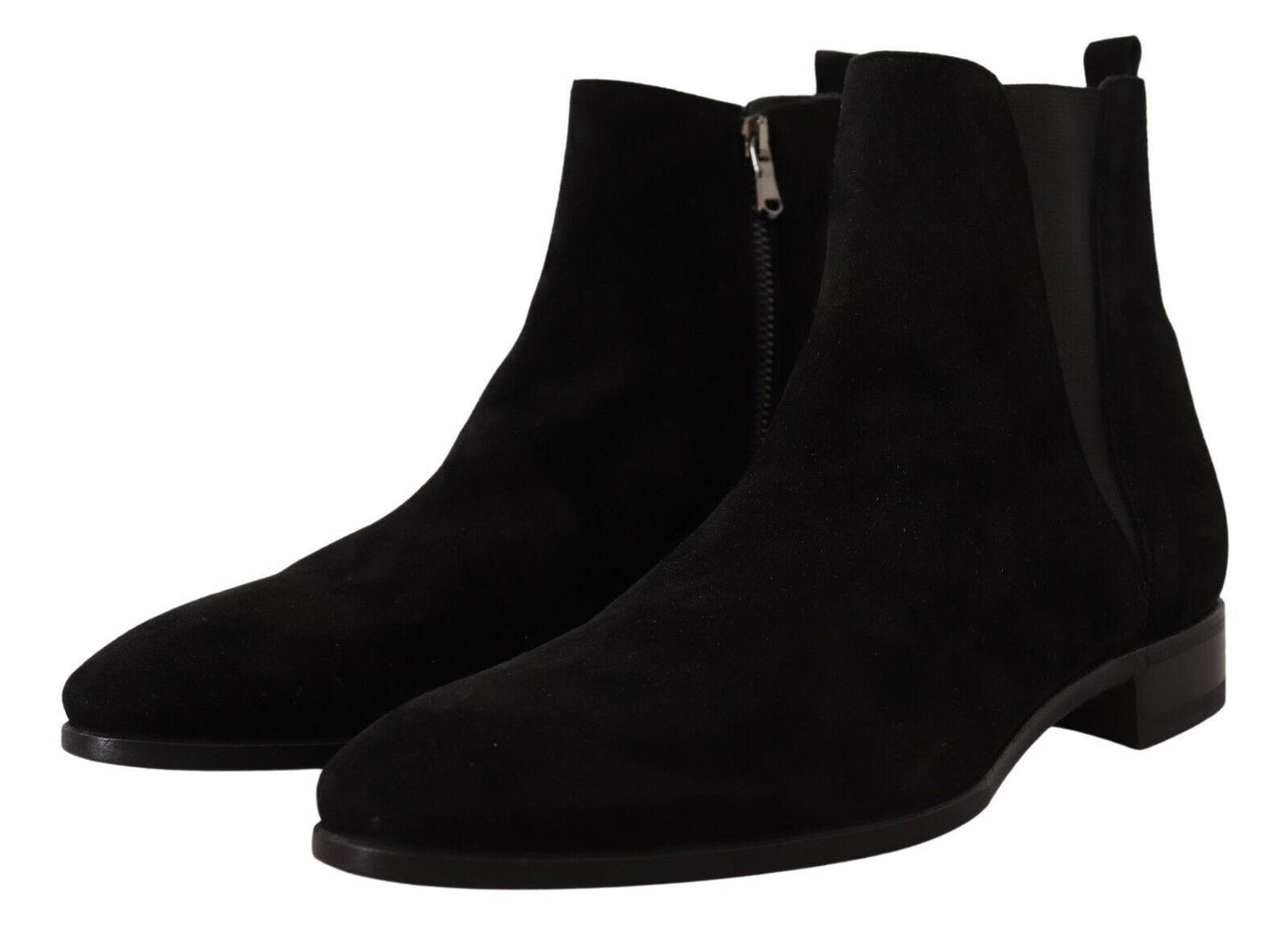 Dolce & Gabbana Elegant Suede Leather Chelsea Boots - Arichezz.store