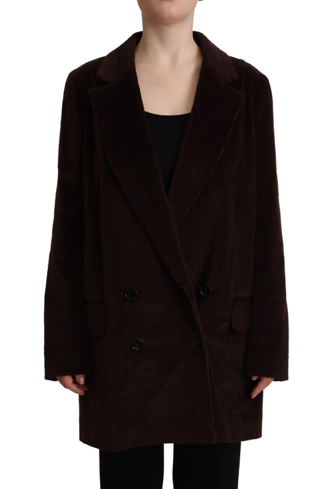 Dolce & Gabbana Burgundy Double-Breasted Trench Coat - Arichezz.store