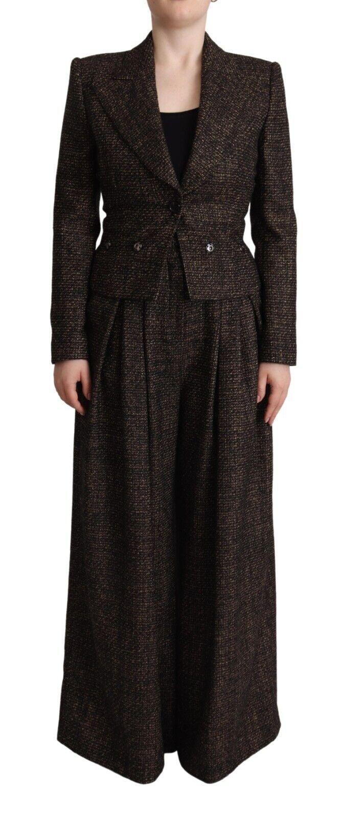 Dolce & Gabbana Chic Wool Blend Suit Set - Arichezz.store