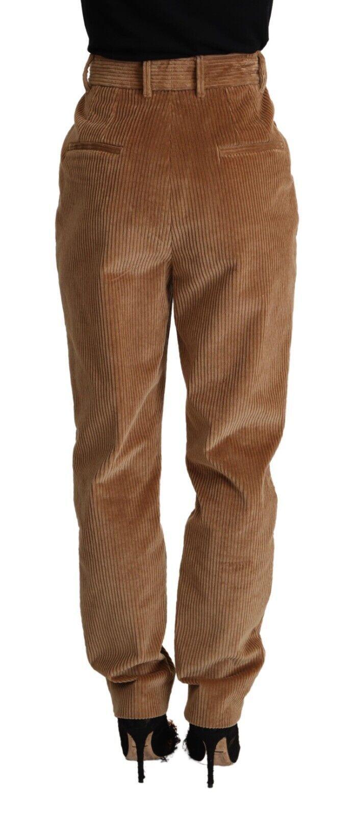 Dolce & Gabbana Chic High-Waisted Corduroy Skinny Pants - Arichezz.store