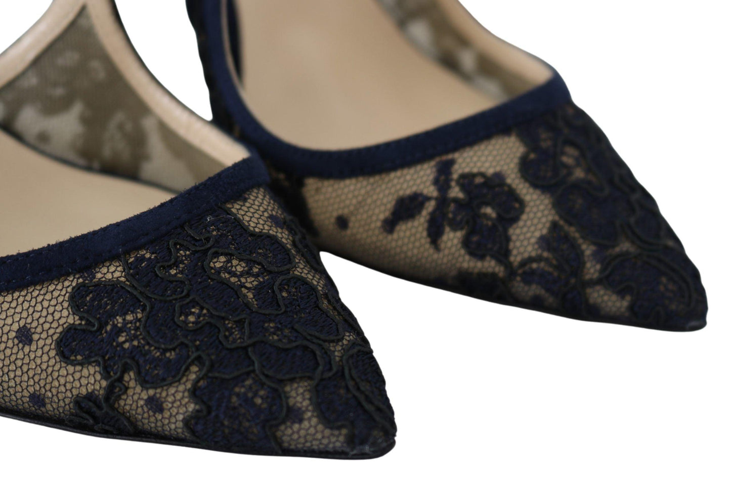 Jimmy Choo Navy Lancer Leather Pumps Elegance Unleashed - Arichezz.store