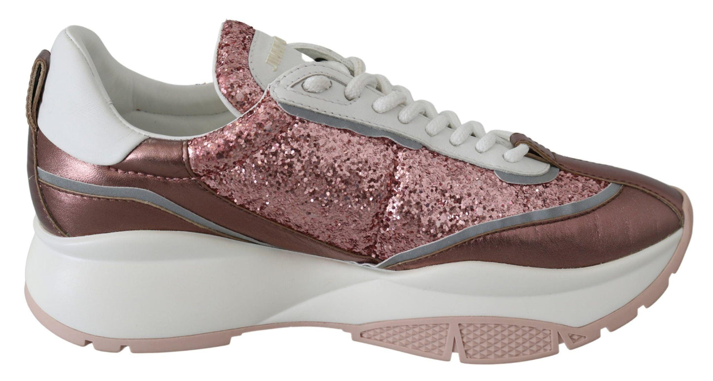 Jimmy Choo Candyfloss Glitter Sneaker Euphoria - Arichezz.store