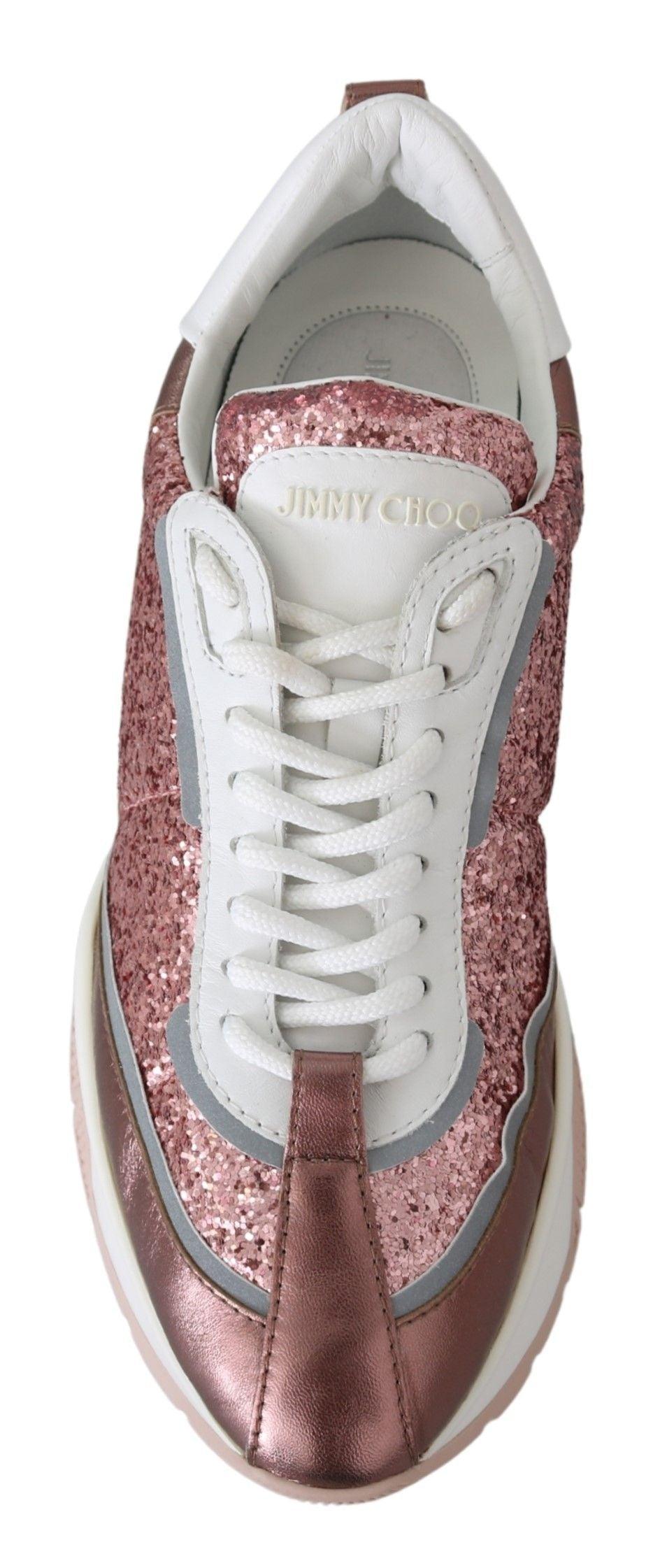 Jimmy Choo Candyfloss Glitter Sneaker Euphoria - Arichezz.store