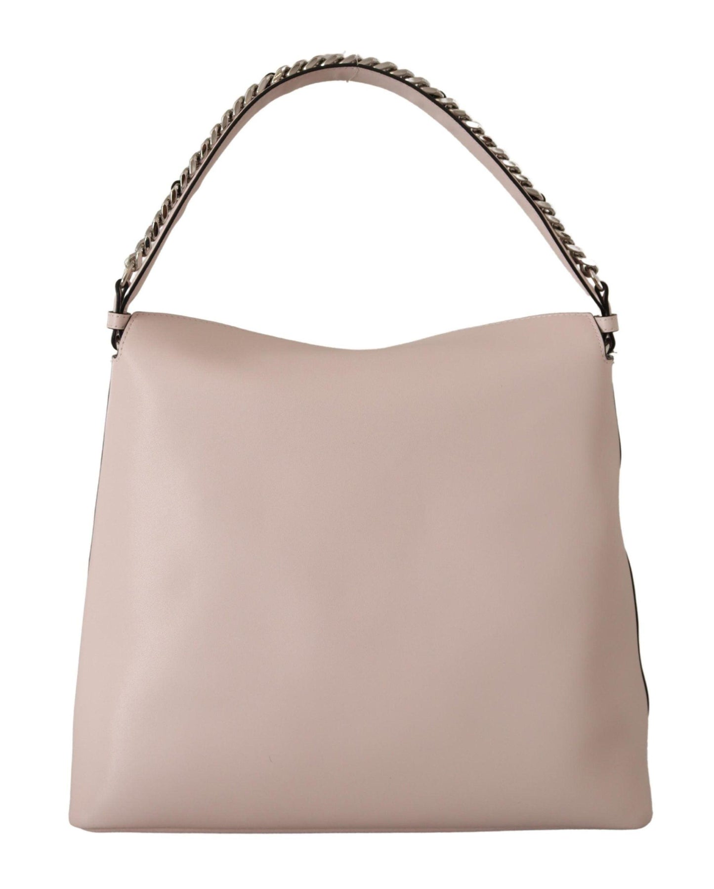 Karl Lagerfeld Elegant Mauve Chalk Leather Shoulder Bag - Arichezz.store