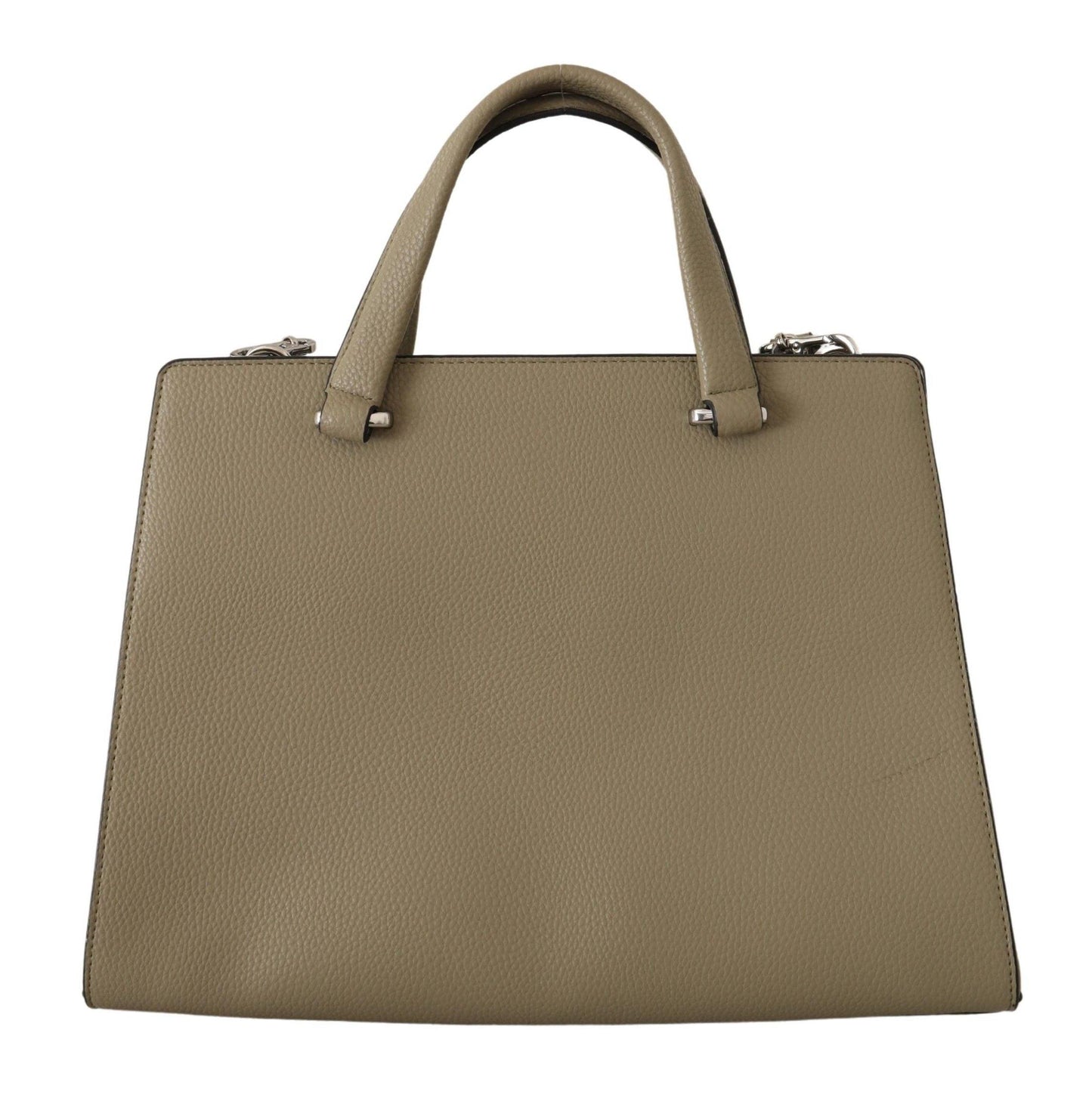 Karl Lagerfeld Enchanting Sage Green Leather Tote - Arichezz.store