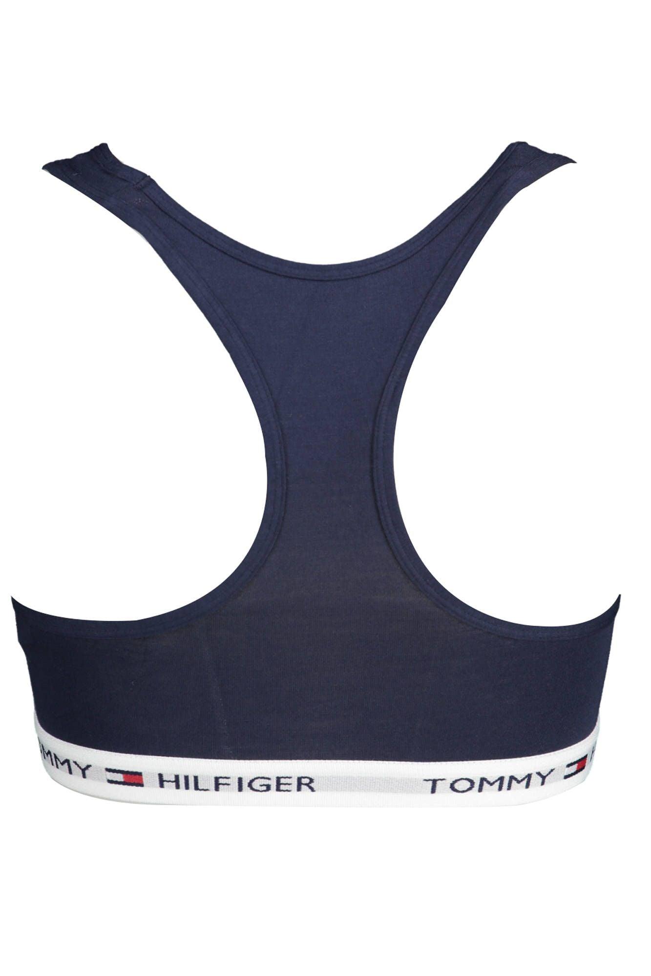 Tommy Hilfiger Blue Cotton Women Sports Bra - Arichezz.store