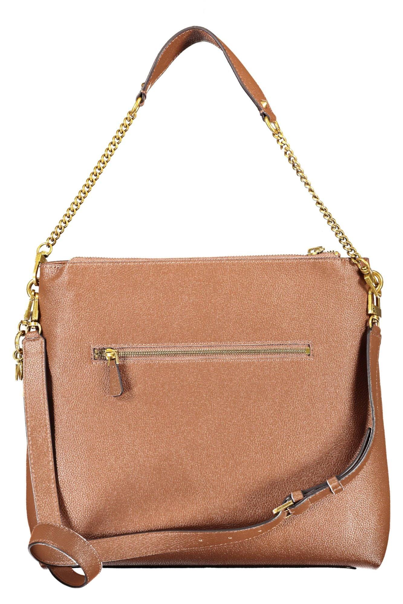 Guess Jeans Brown Polyethylene Women Handbag - Arichezz.store