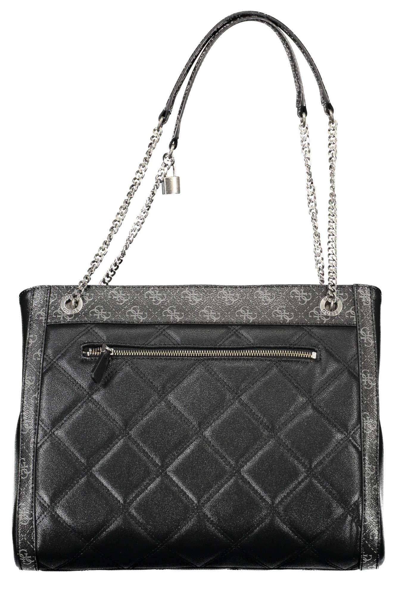 Guess Jeans Black Polyethylene Women Handbag - Arichezz.store