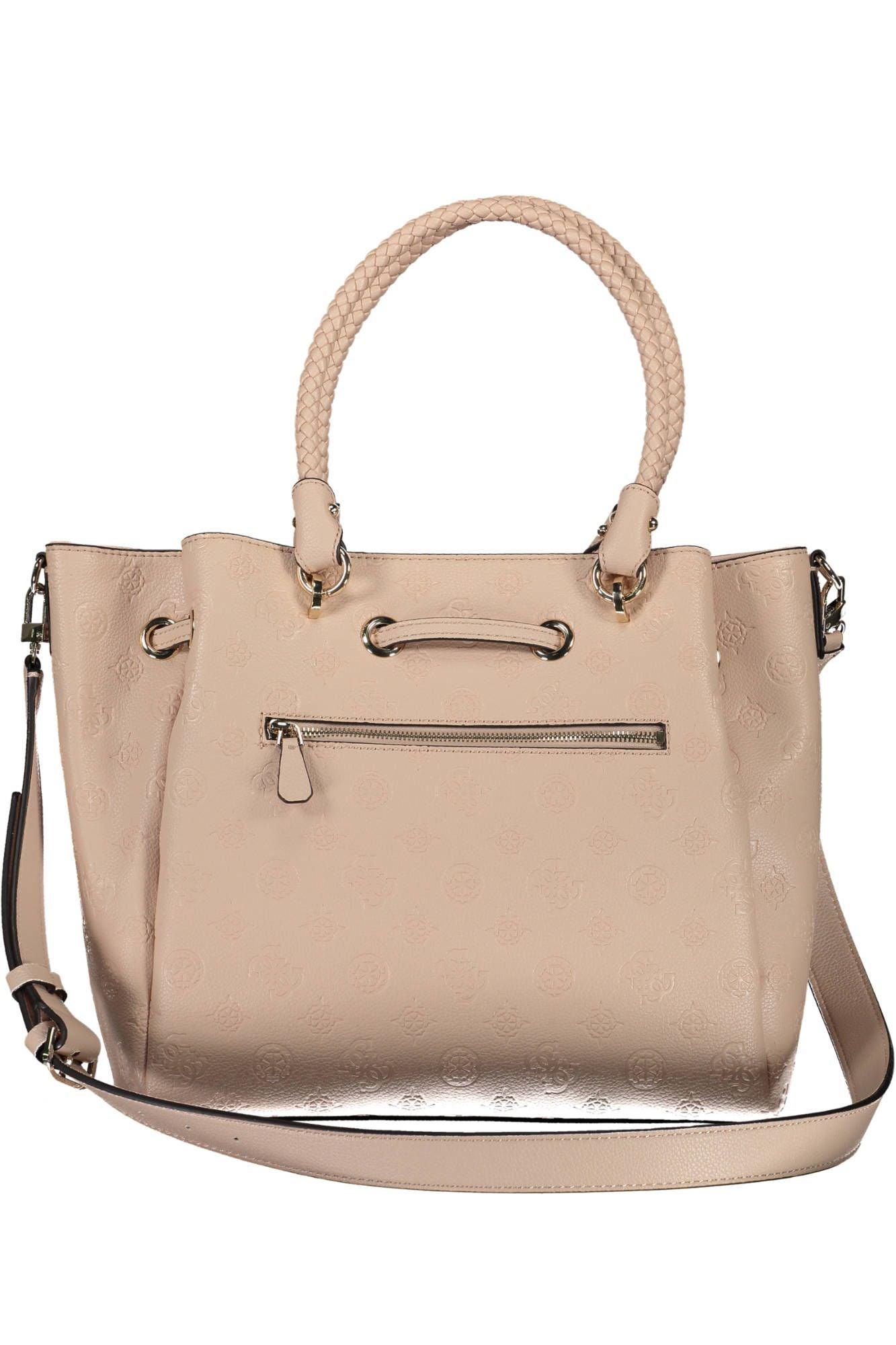 Guess Jeans Pink Polyethylene Women Handbag - Arichezz.store