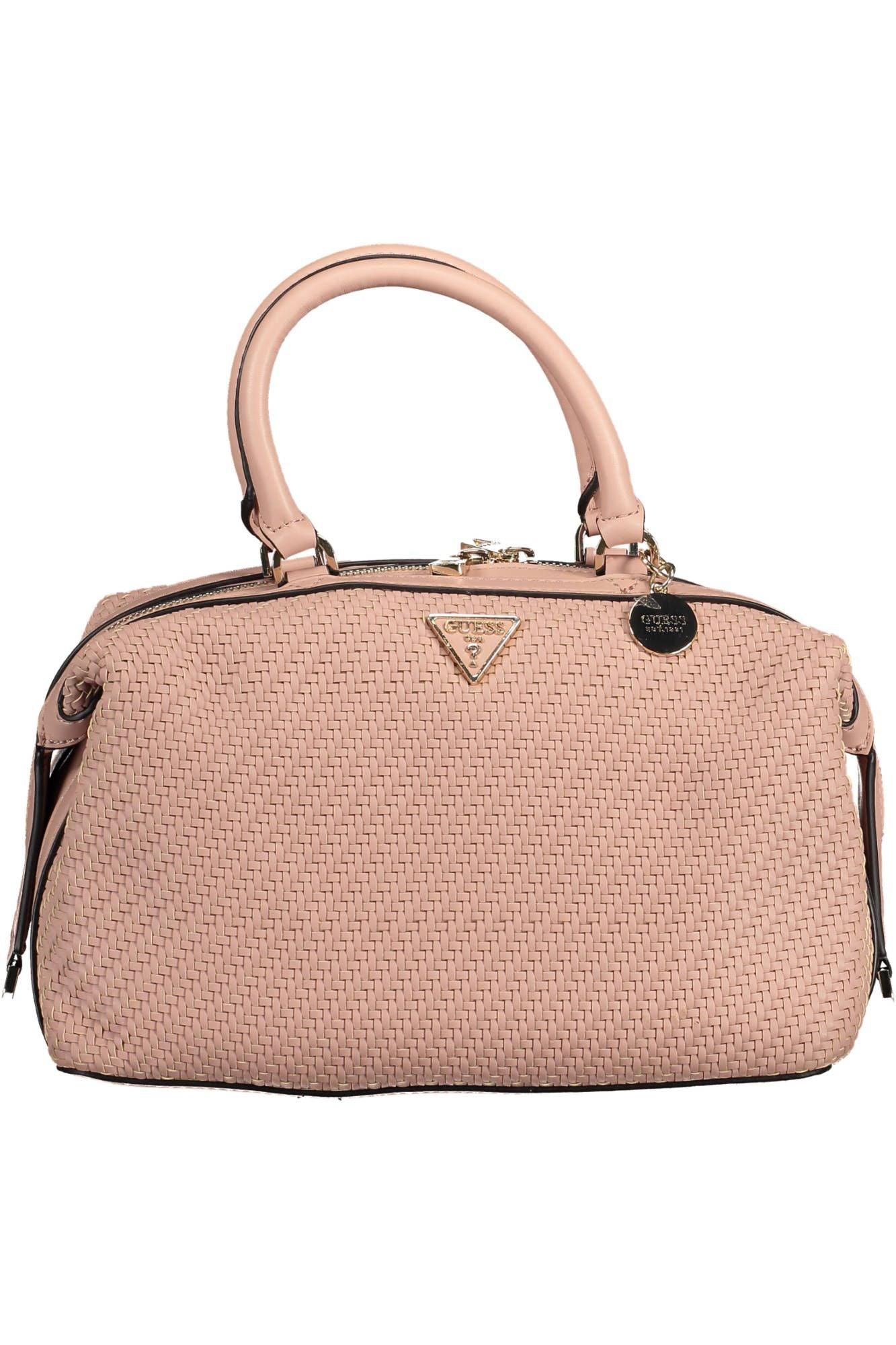 Guess Jeans Pink Polyethylene Women Handbag - Arichezz.store