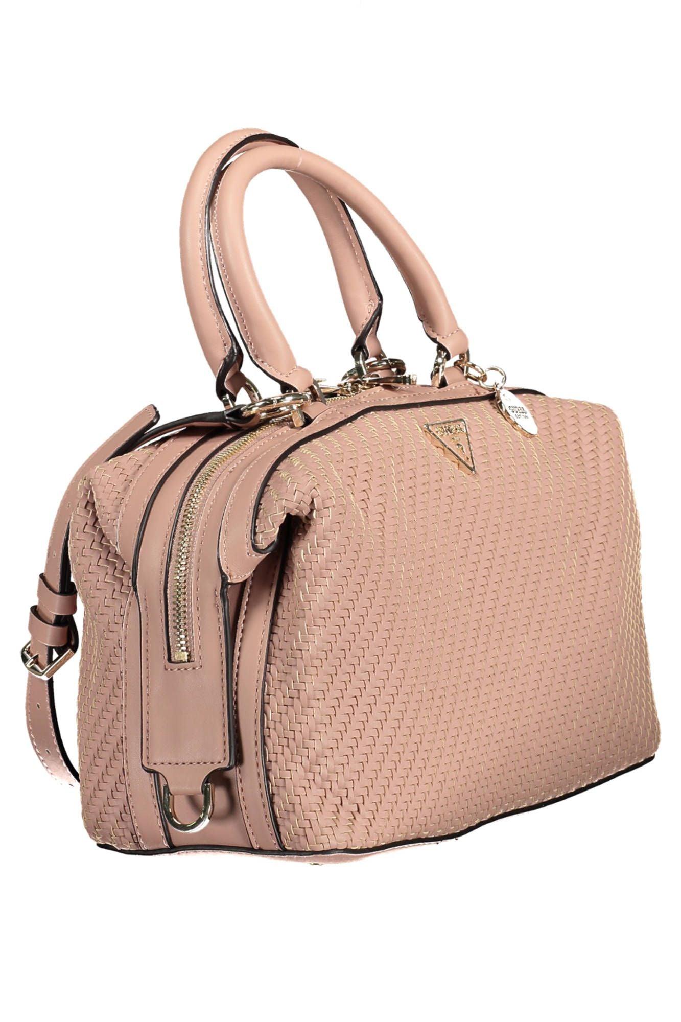 Guess Jeans Pink Polyethylene Women Handbag - Arichezz.store