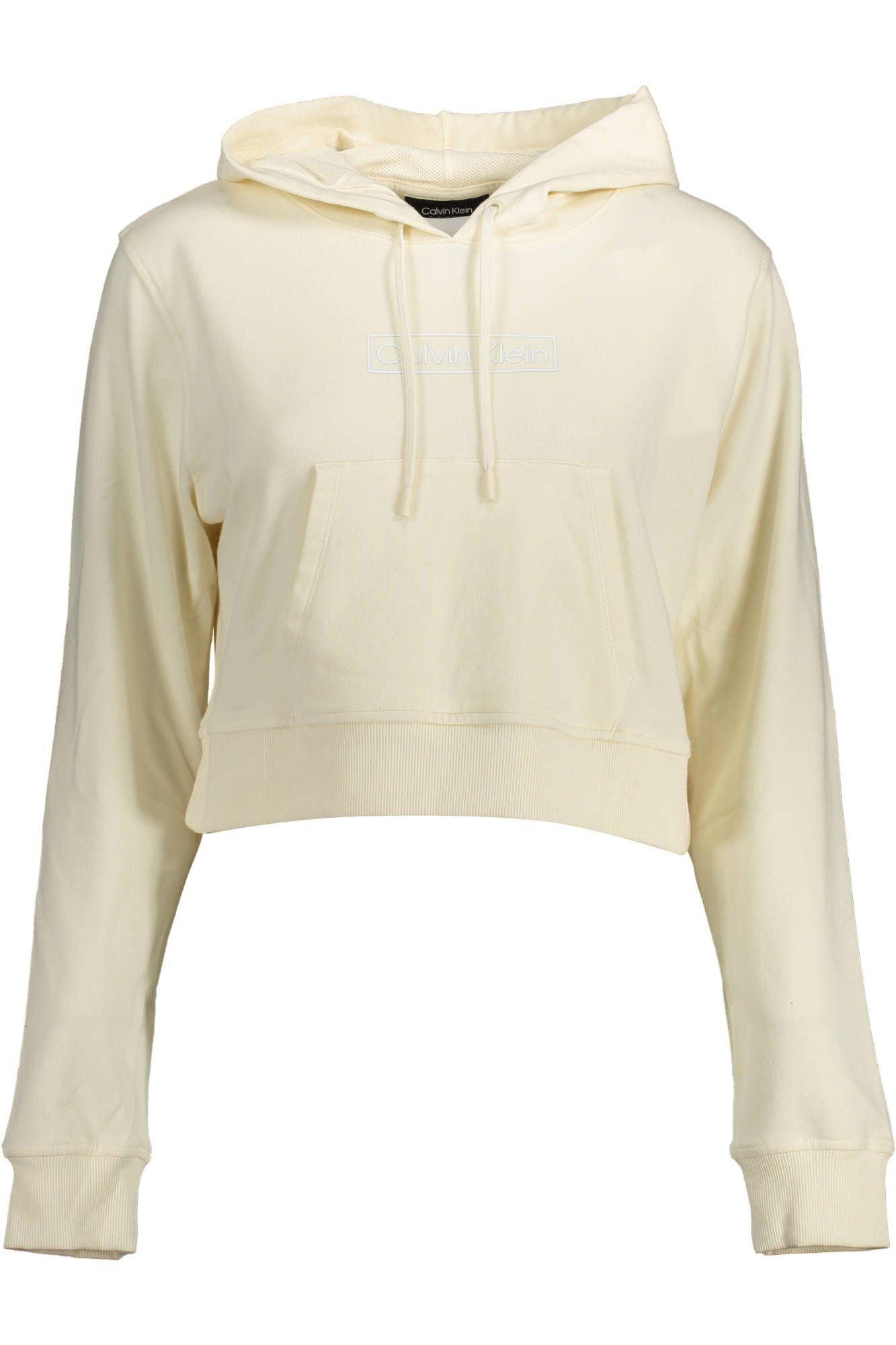 Calvin Klein White Cotton Women Sweater - Arichezz.store