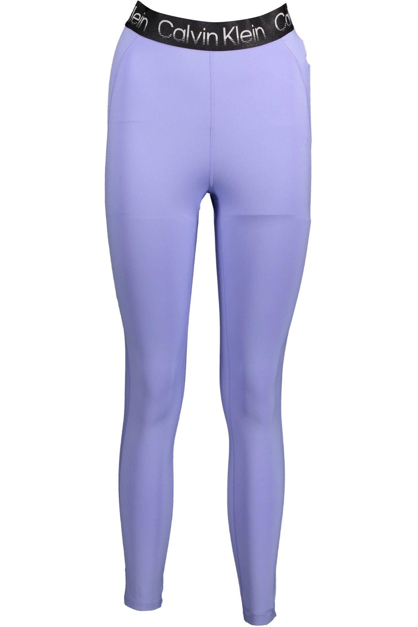 Calvin Klein Purple Cotton Women's Leggings - Arichezz.store