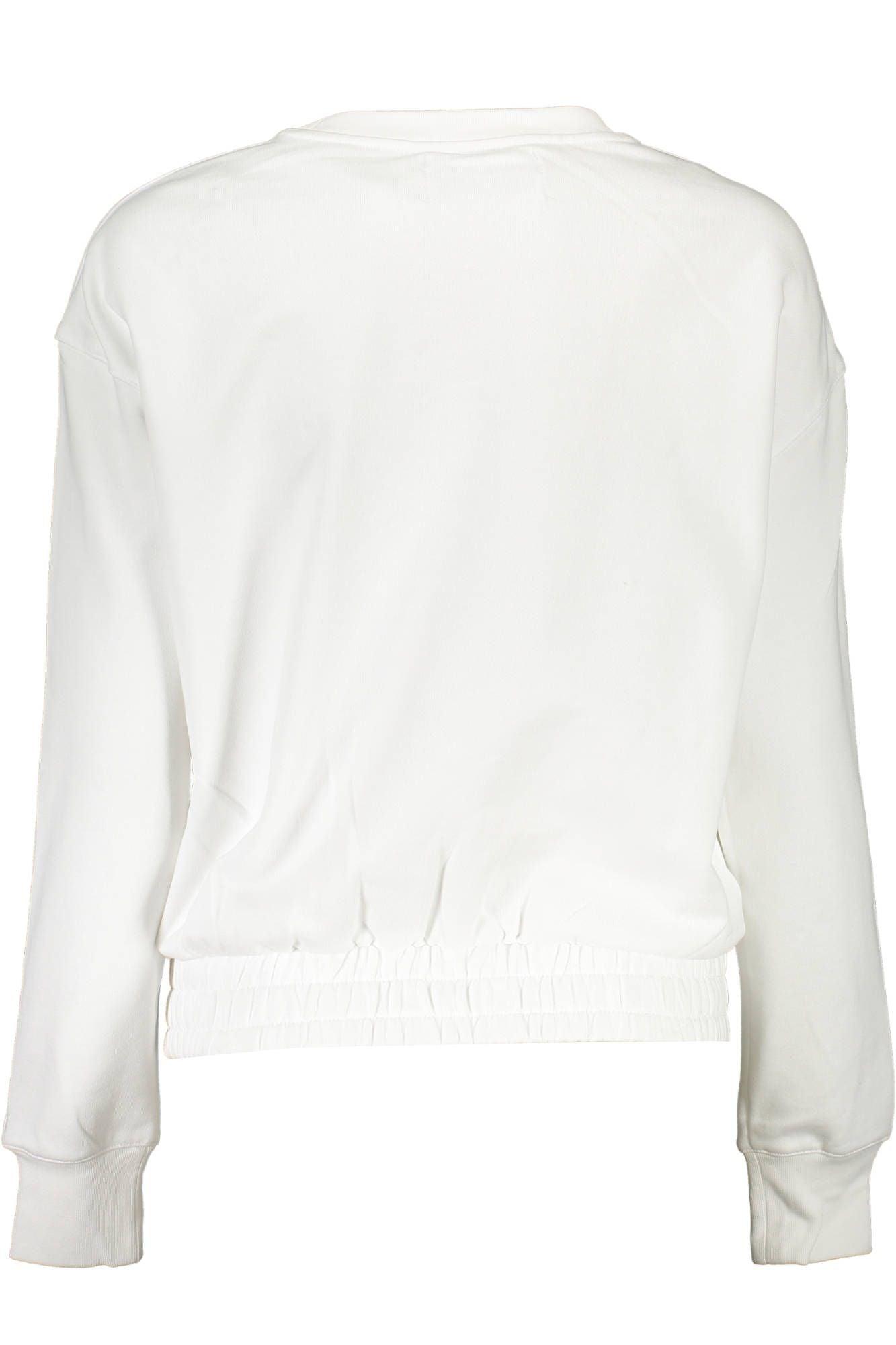 Calvin Klein White Cotton Women Sweater - Arichezz.store