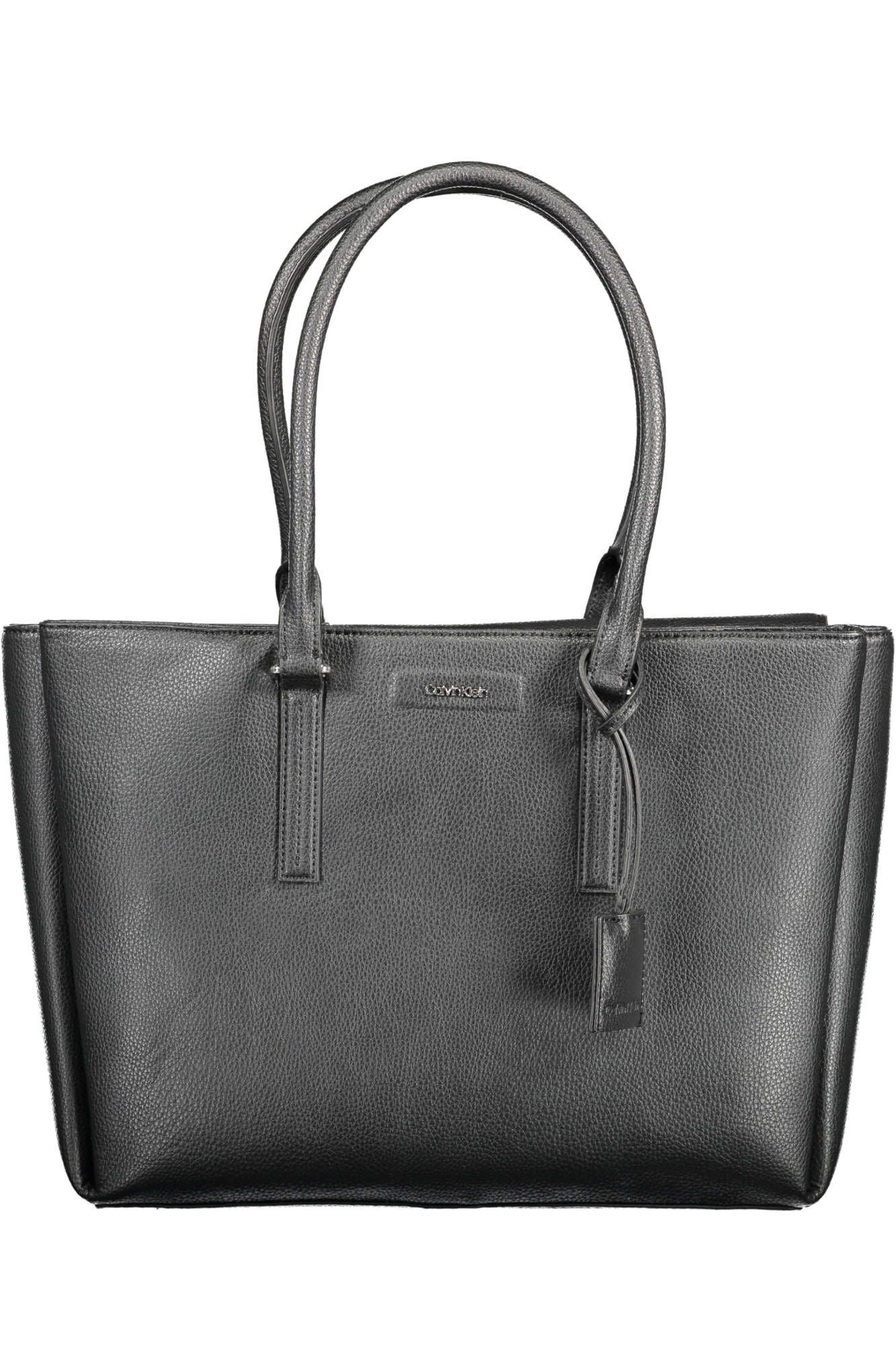 Calvin Klein Eco-Friendly Black Polyethylene Handbag - Arichezz.store