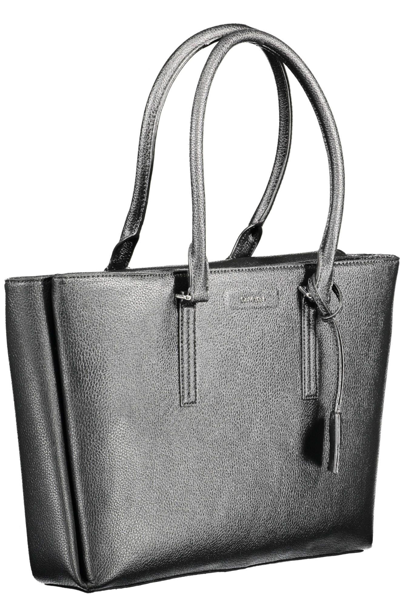 Calvin Klein Eco-Friendly Black Polyethylene Handbag - Arichezz.store