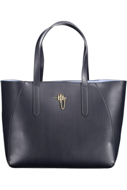 Tommy Hilfiger Women's Blue Polyethylene Handbag - Arichezz.store