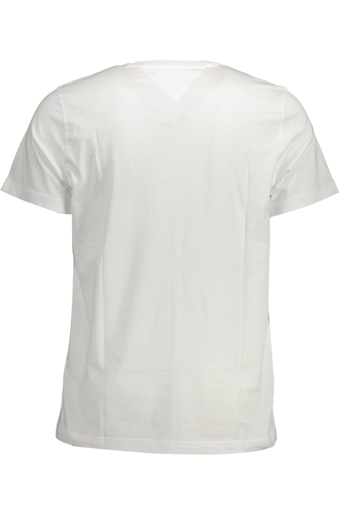 Tommy Hilfiger White Cotton Men T-Shirt - Arichezz.store