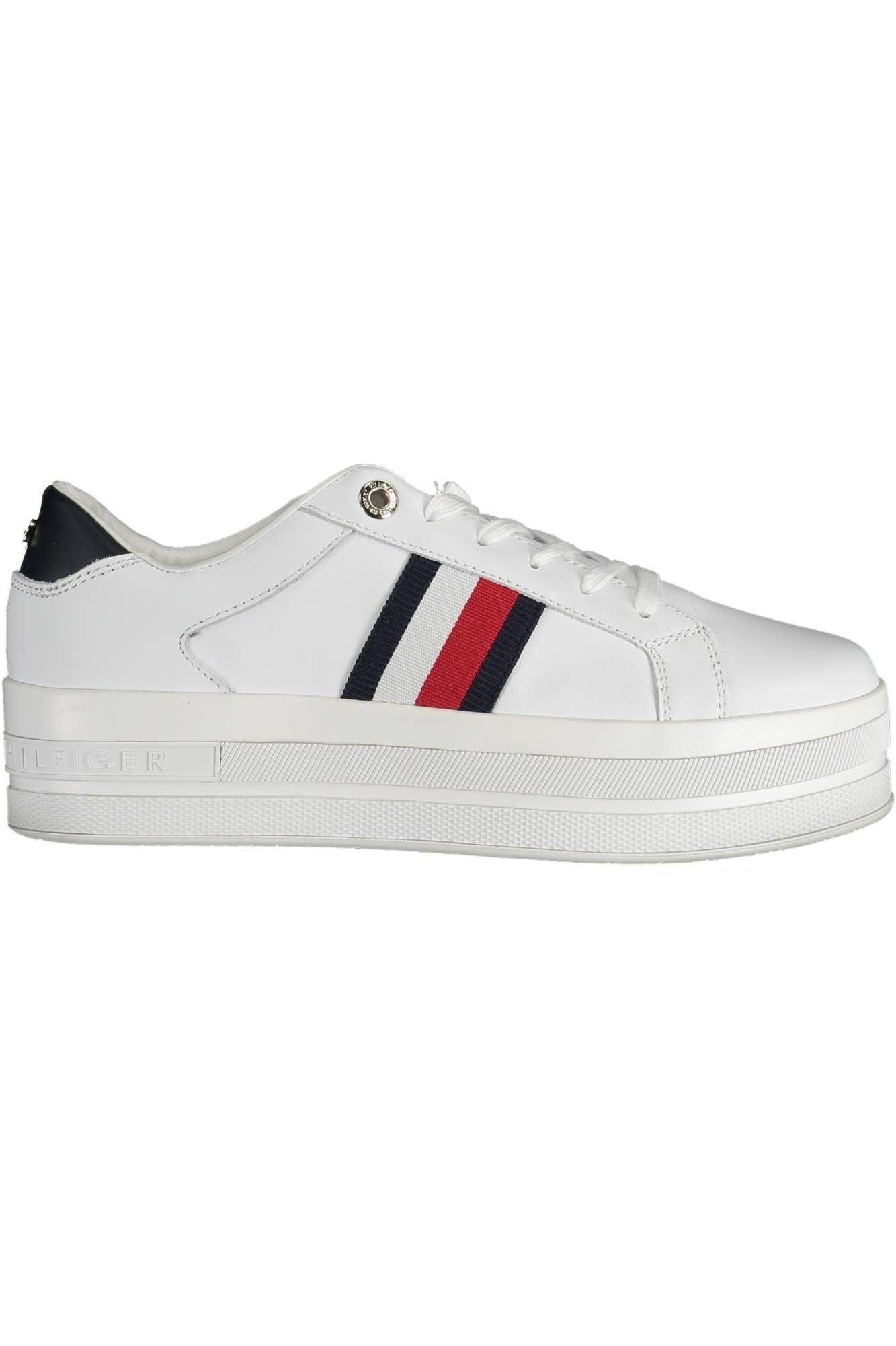 Tommy Hilfiger Eco-Friendly White Women's Sneakers - Arichezz.store