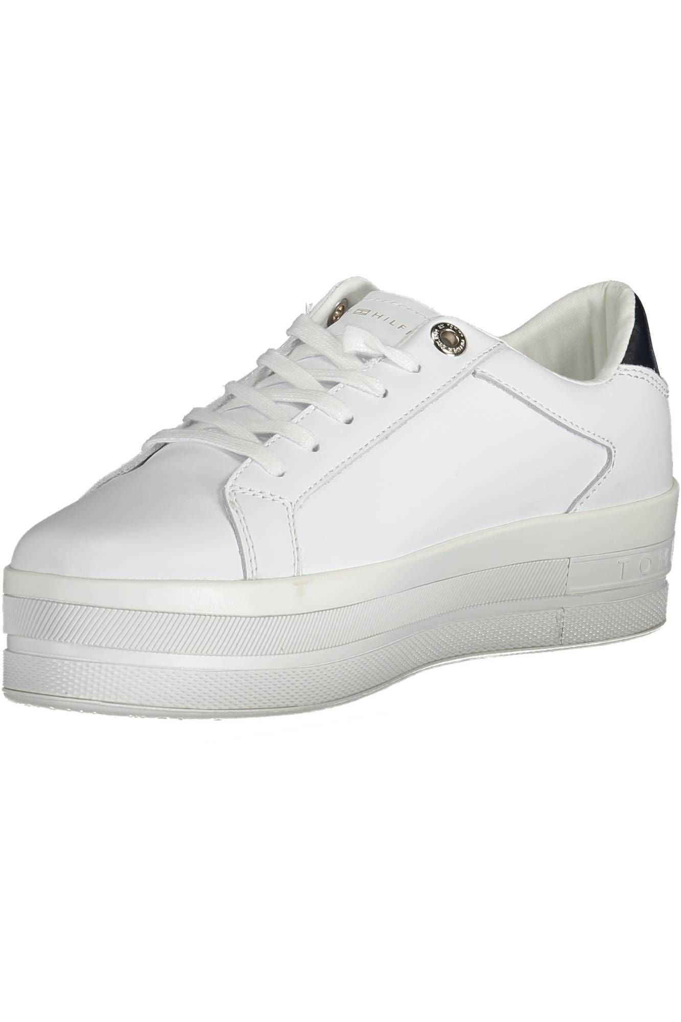 Tommy Hilfiger Eco-Friendly White Women's Sneakers - Arichezz.store