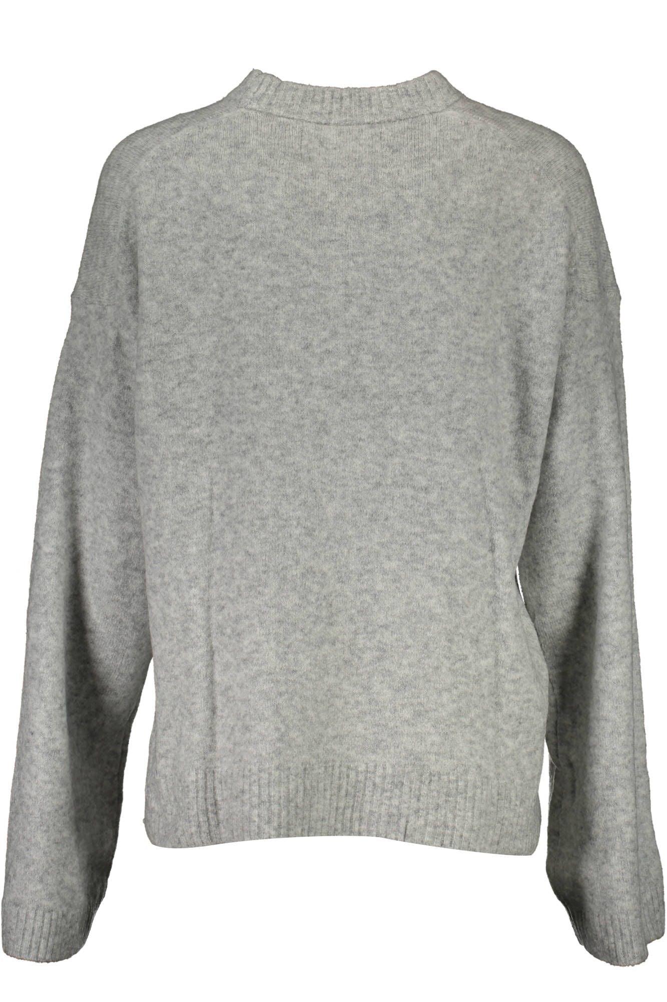 Calvin Klein Gray Wool Women Sweater - Arichezz.store