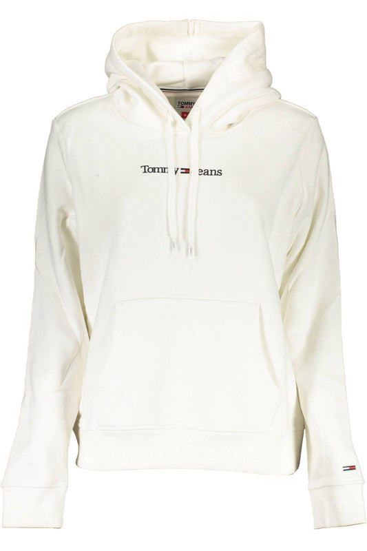 Tommy Hilfiger White Cotton Women Sweater