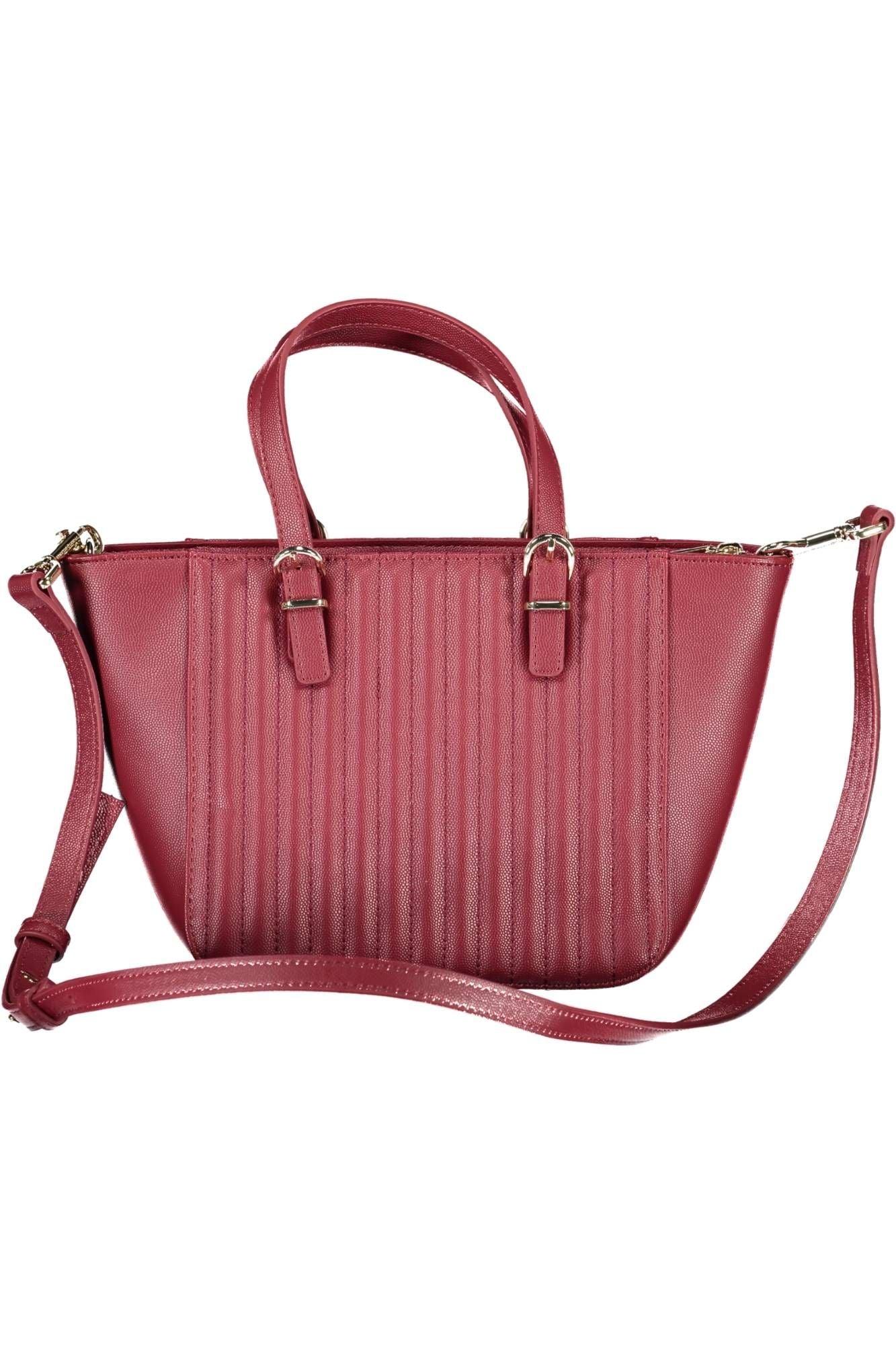 Tommy Hilfiger Red Polyethylene Women Handbag - Arichezz.store