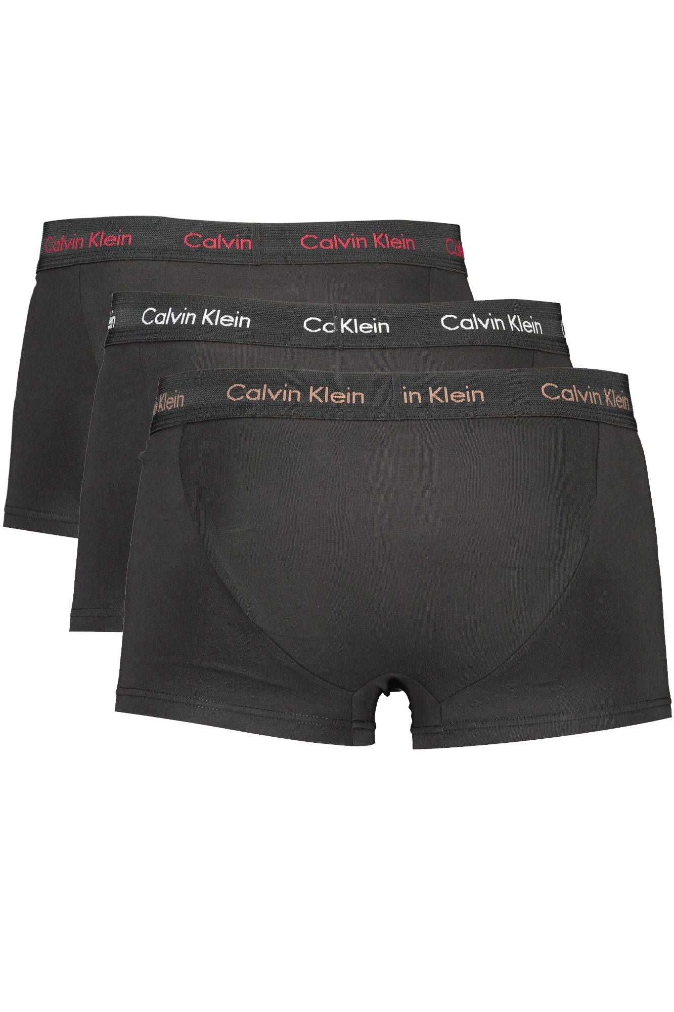 Calvin Klein Black Cotton Men Underwear Trunk Pack - Arichezz.store