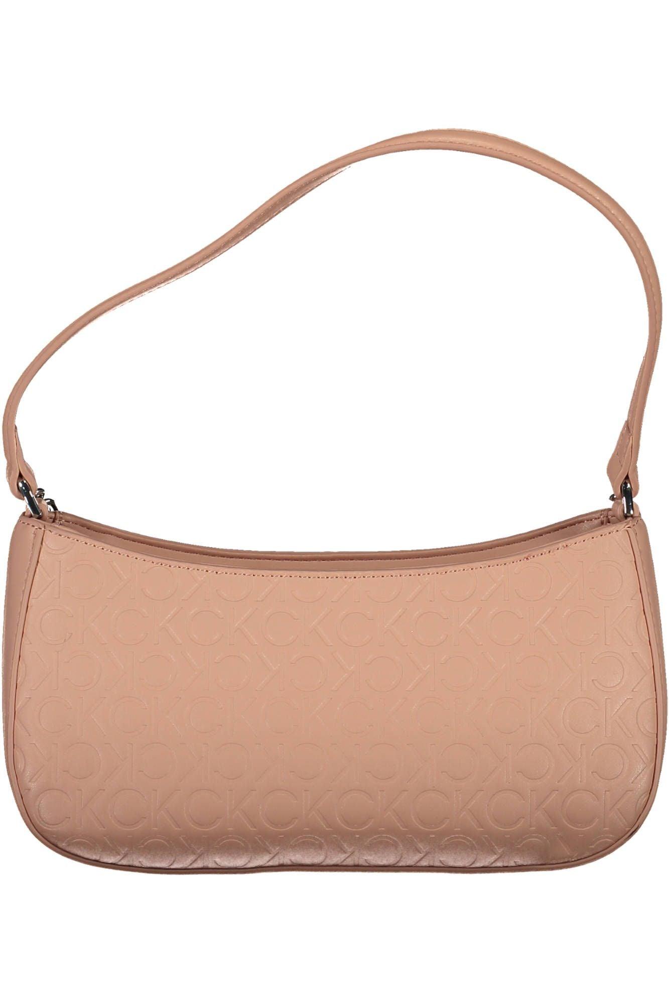 Calvin Klein Pink Polyester Women Handbag - Arichezz.store