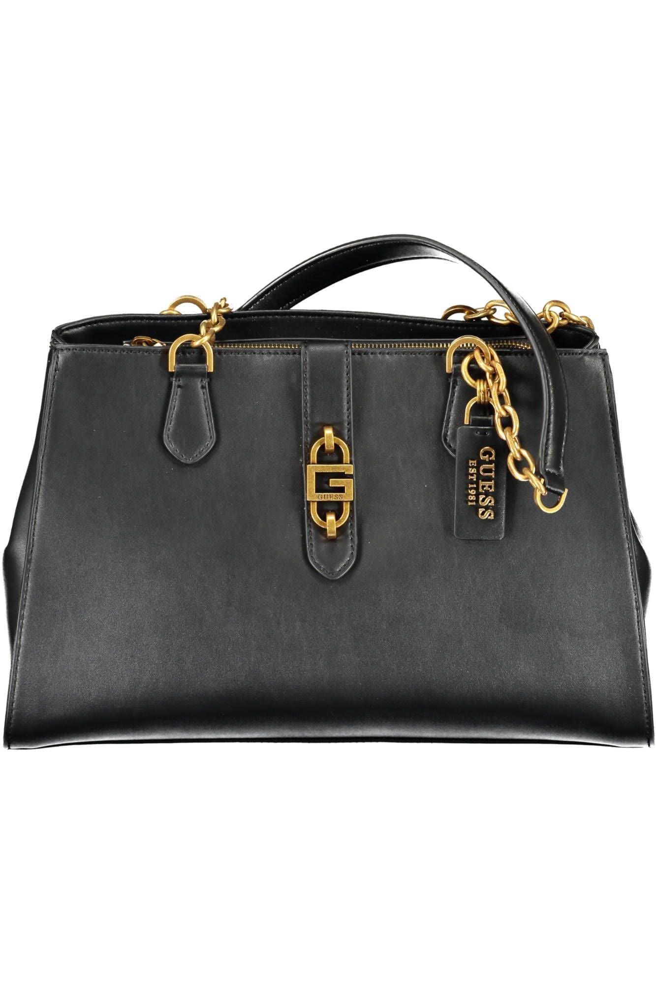 Guess Jeans Black Polyethylene Women Handbag - Arichezz.store