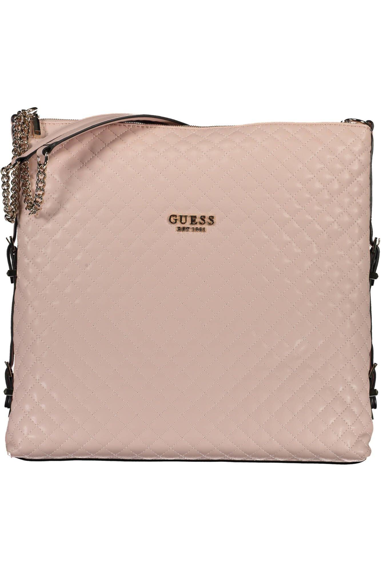 Guess Jeans Pink Polyethylene Women Handbag - Arichezz.store