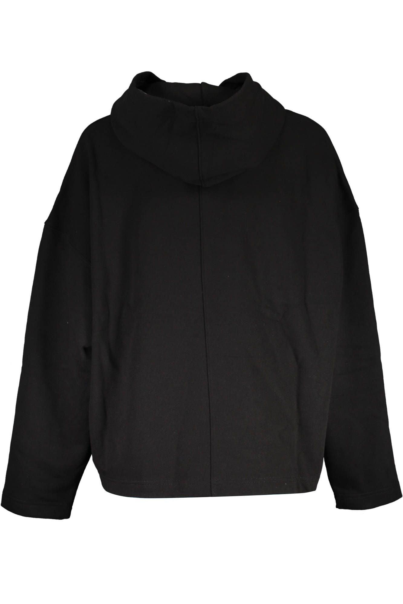 Calvin Klein Black Cotton Women Sweater - Arichezz.store