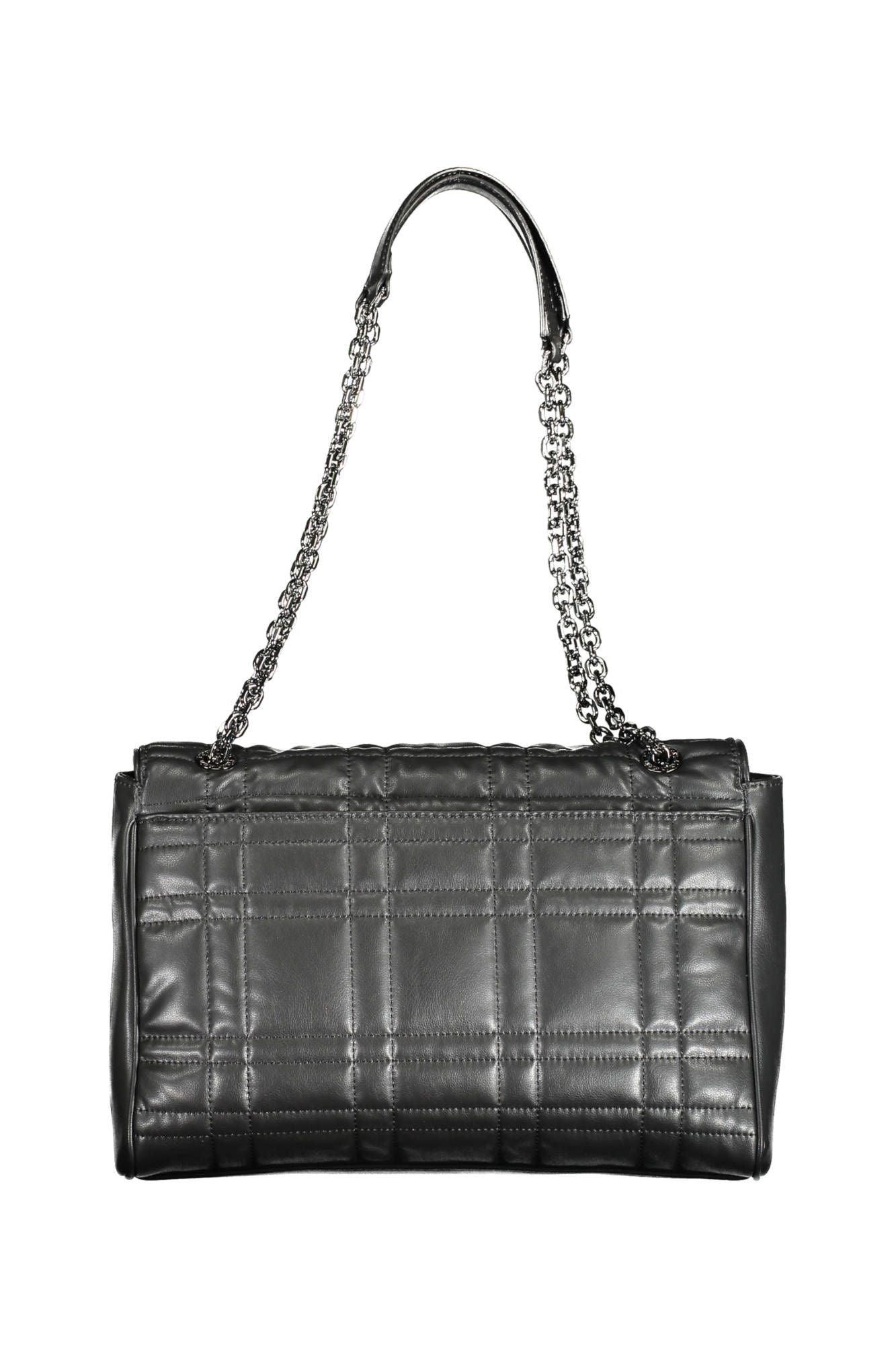 Calvin Klein Black Polyester Women Handbag - Arichezz.store