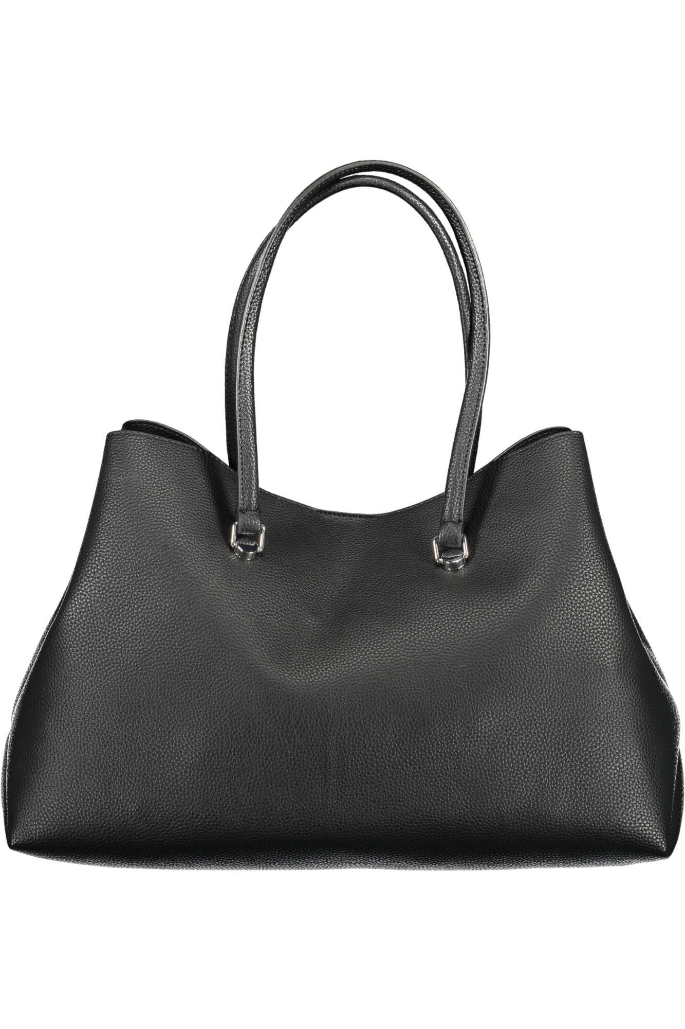 Tommy Hilfiger Black Polyester Women Handbag - Arichezz.store