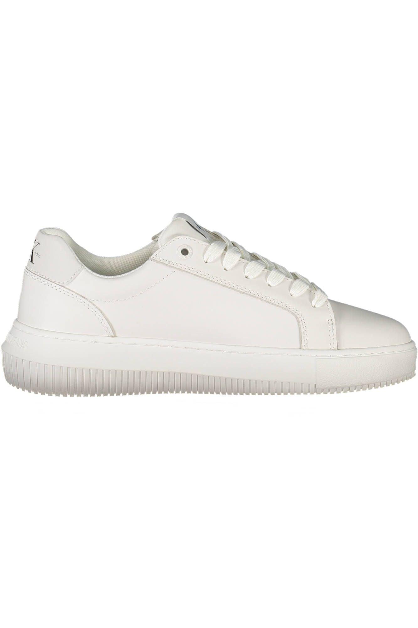 Calvin Klein White Leather Womens Sneaker - Arichezz.store