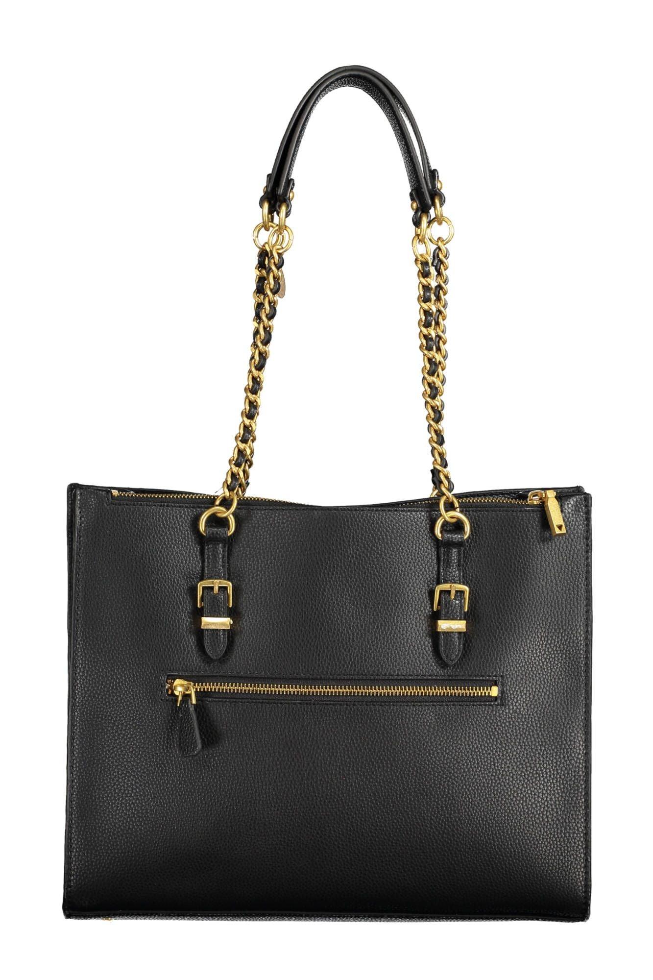 Guess Jeans Black Polyethylene Women Handbag - Arichezz.store