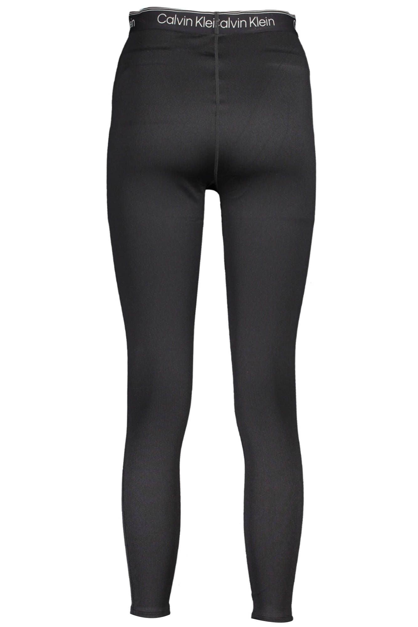 Calvin Klein Black Polyester Women Legging - Arichezz.store