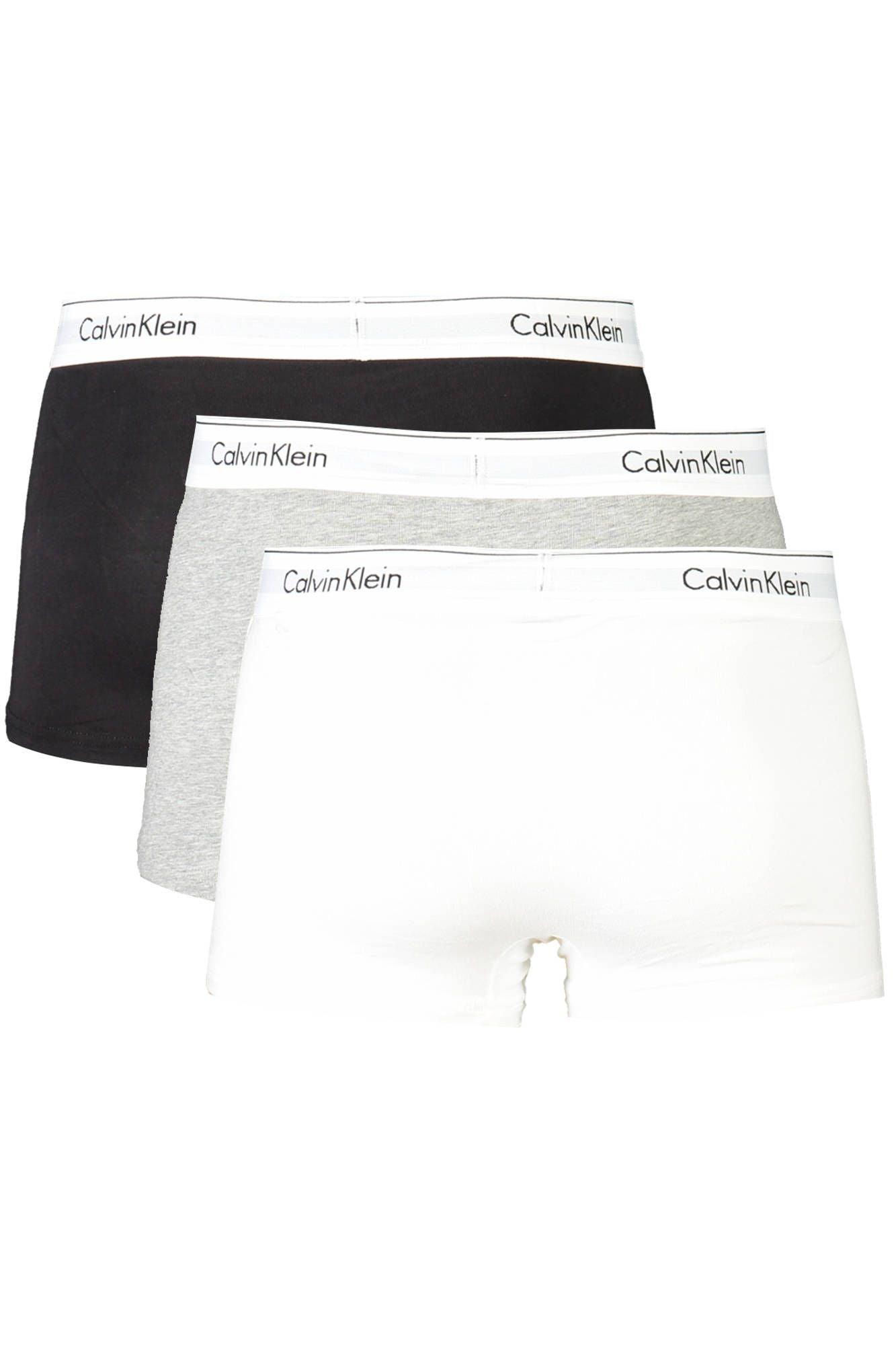 Calvin Klein Gray Cotton Men Trunk - Arichezz.store