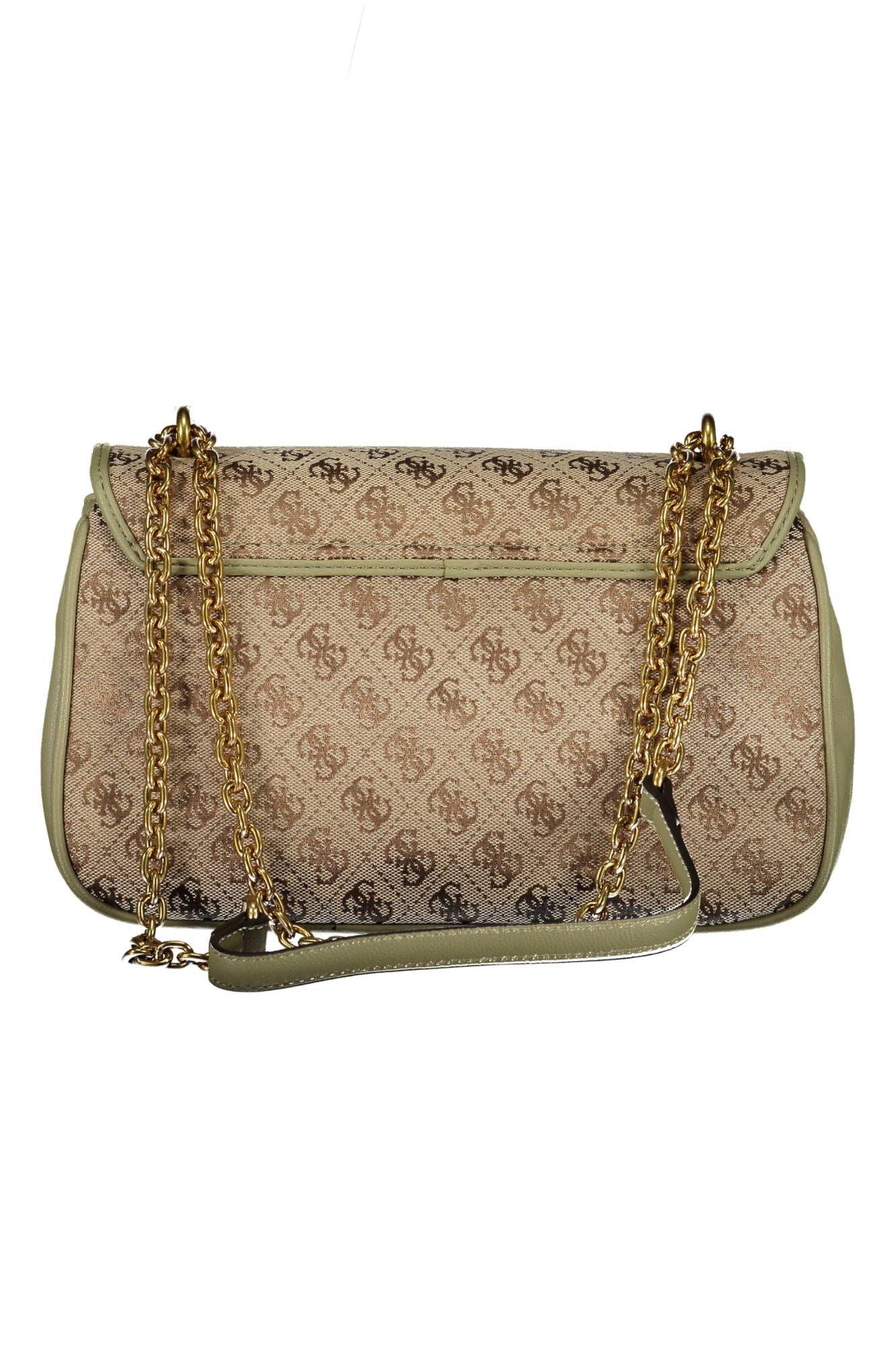 Guess Jeans Green Polyester Women Handbag - Arichezz.store