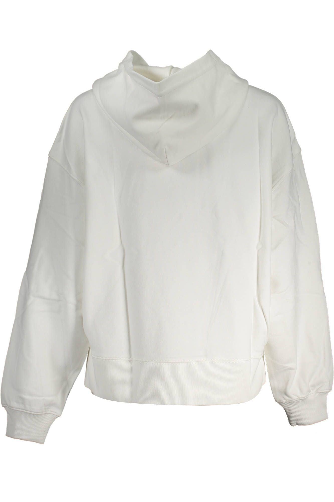 Calvin Klein White Cotton Women Sweater - Arichezz.store