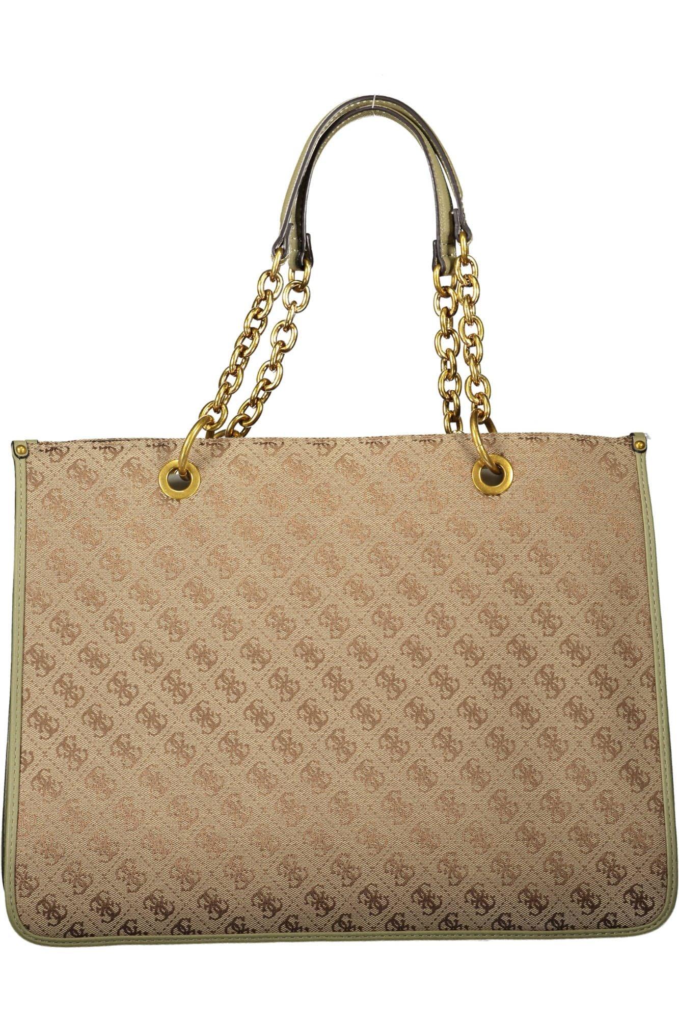 Guess Jeans Green Polyester Women Handbag - Arichezz.store