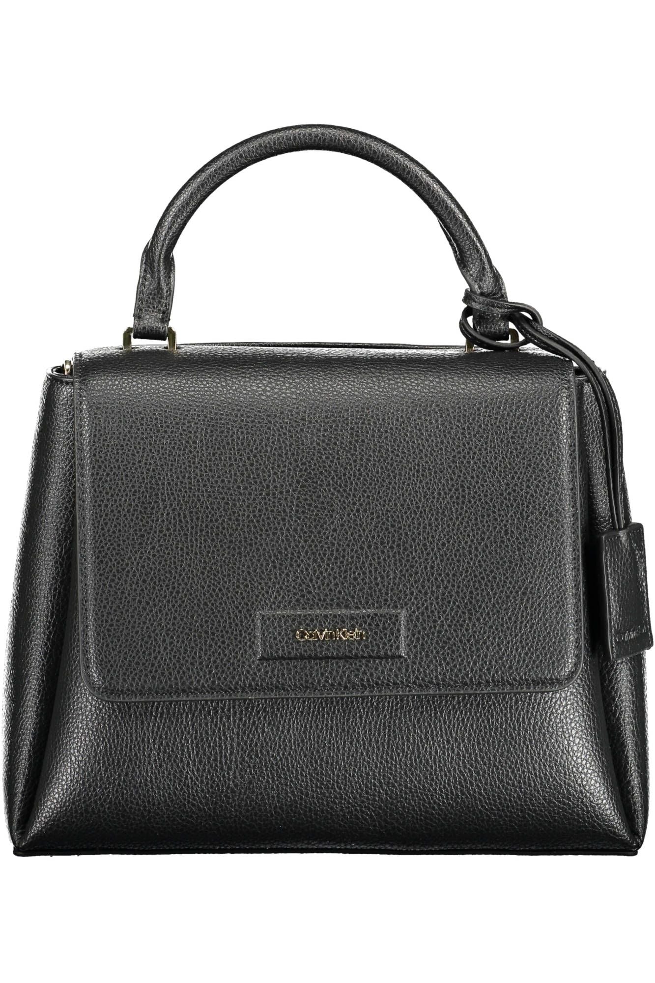 Calvin Klein Black Polyester Women Handbag - Arichezz.store