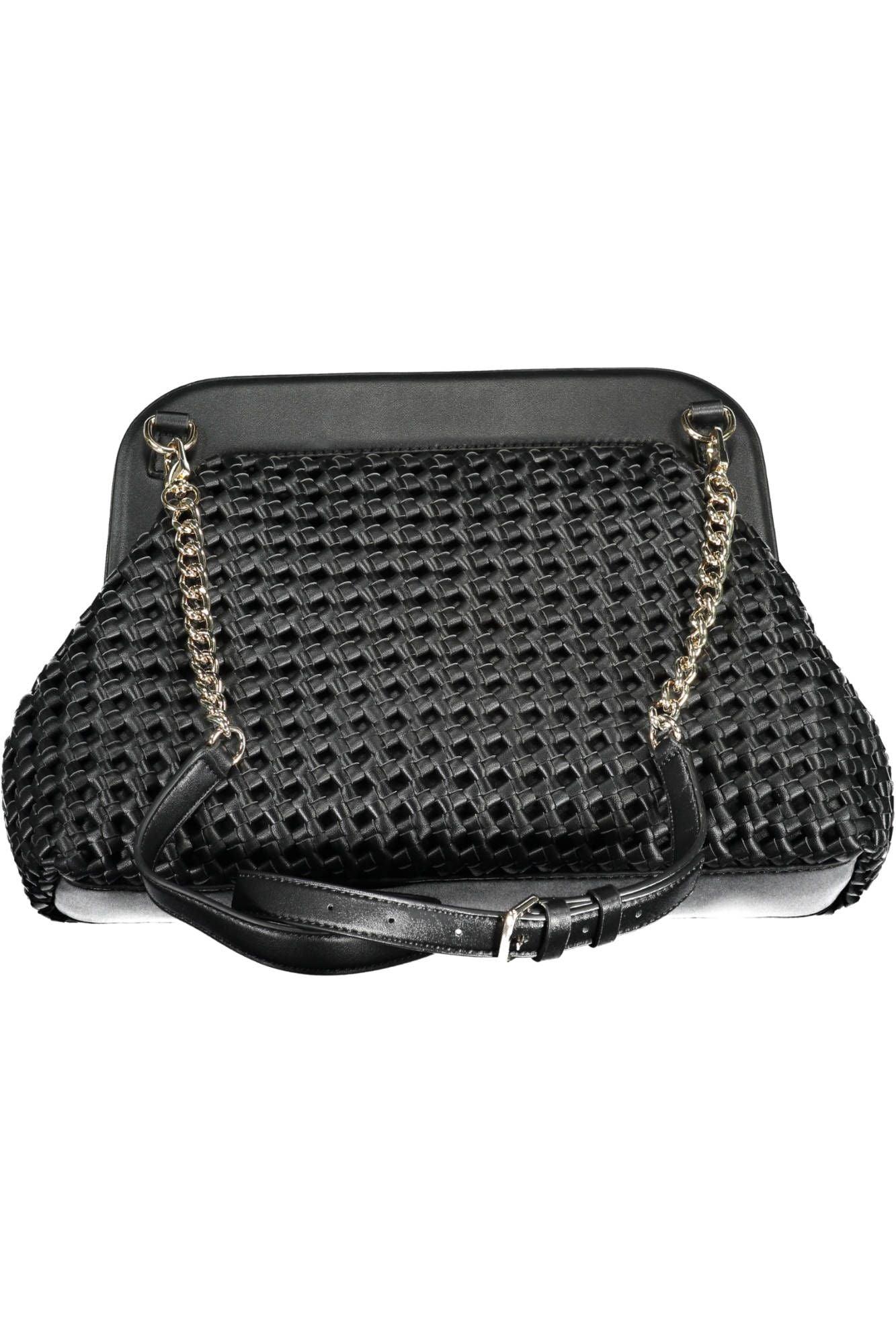 Guess Jeans Black Polyethylene Women Handbag - Arichezz.store