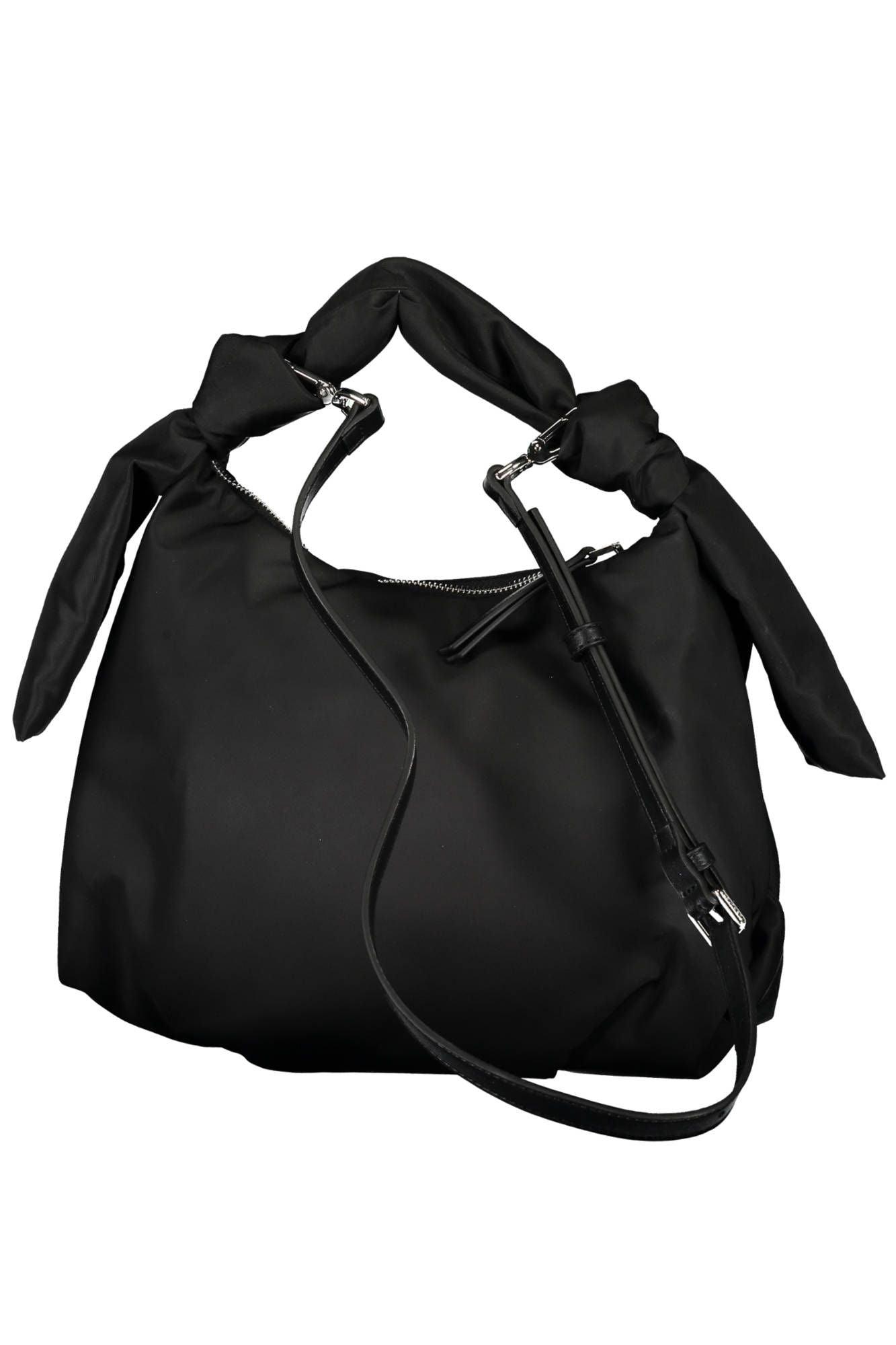 Calvin Klein Black Polyester Women Handbag - Arichezz.store